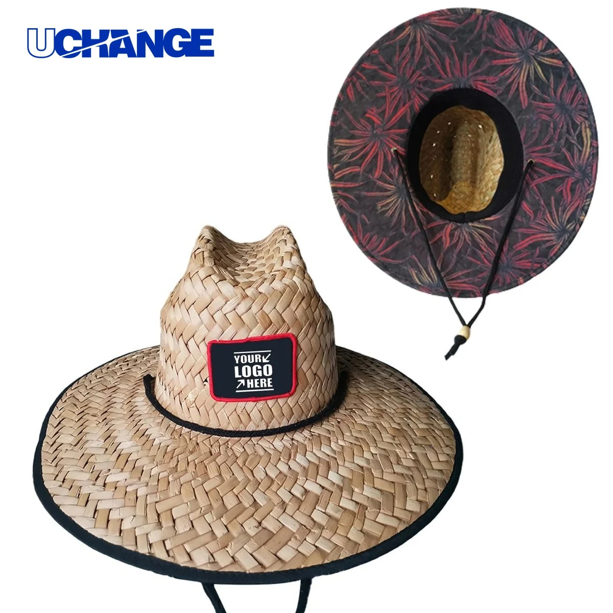 Lifeguard Straw Sun Hat Headwear 1
