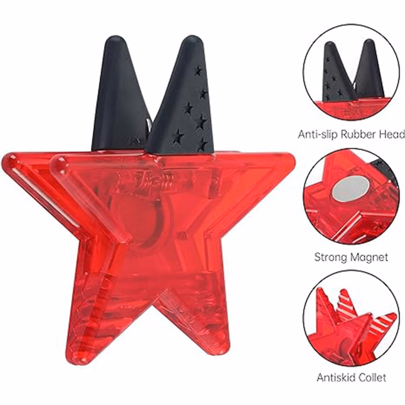 Star Shape Magnetic Memo Clip
