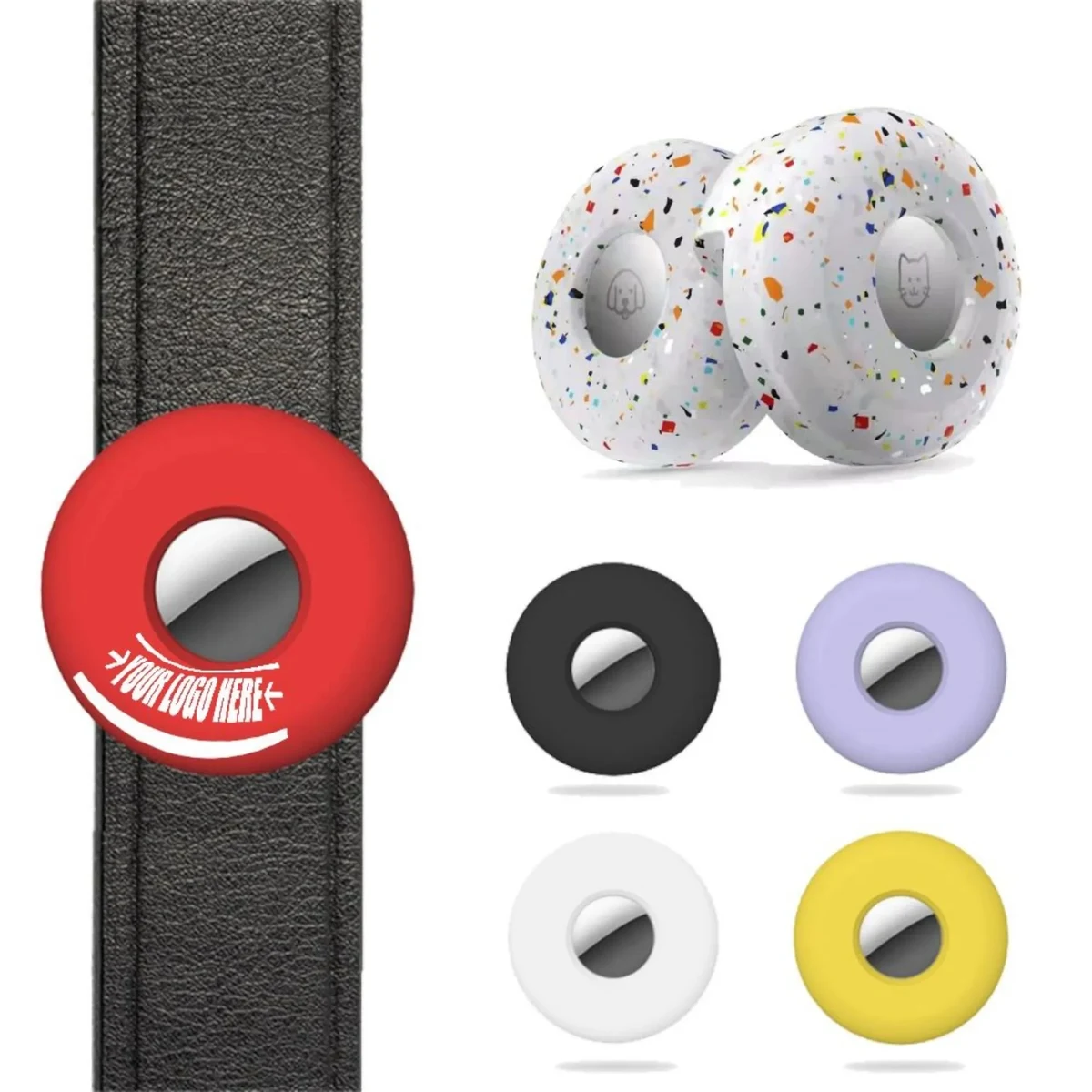 Silicone GPS Tracker Collar Holder 1