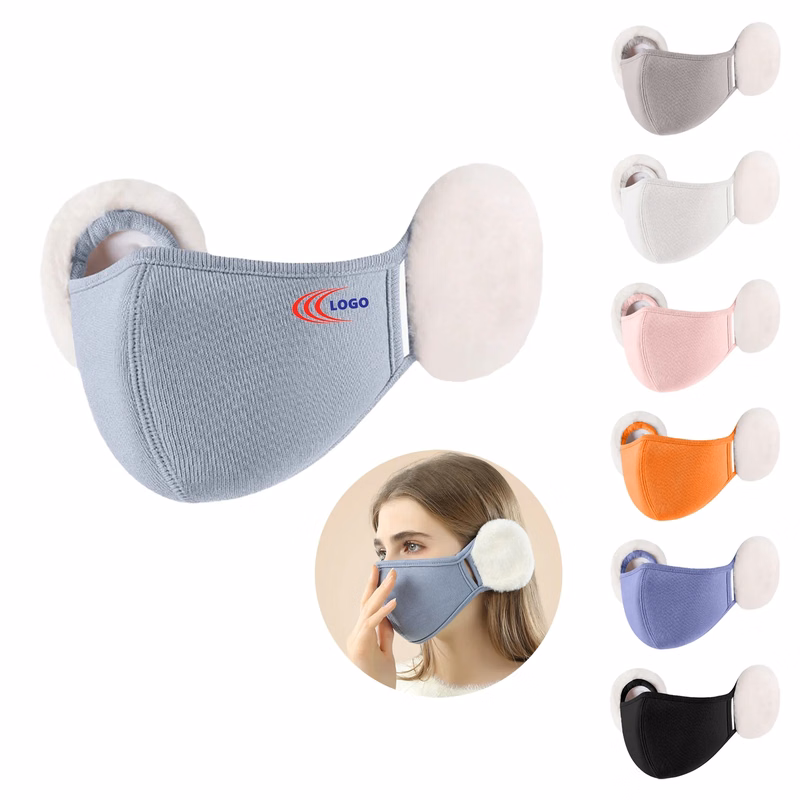 Warm Fleece-Lined Mask with Windproof Ear Covers