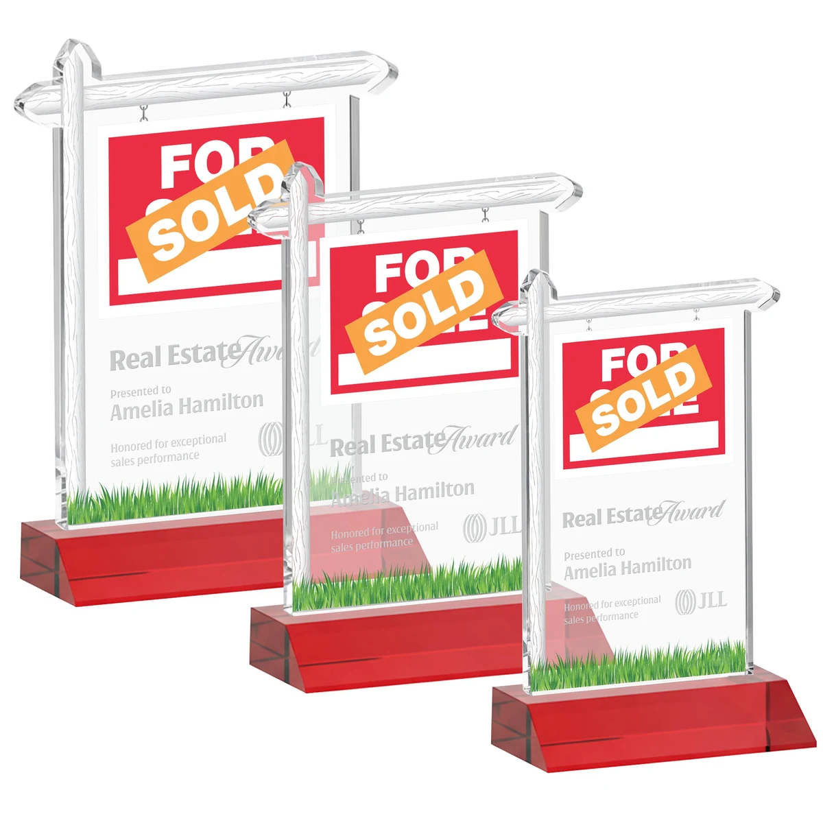 Real Estate Award - Red 1