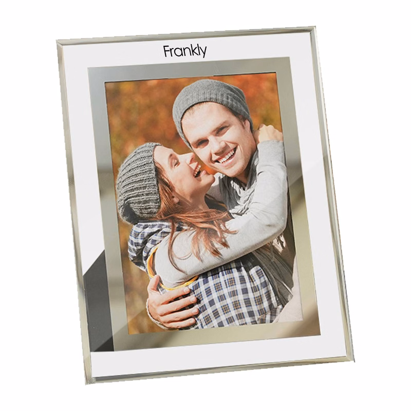 Glass Large Desk Photo Frame