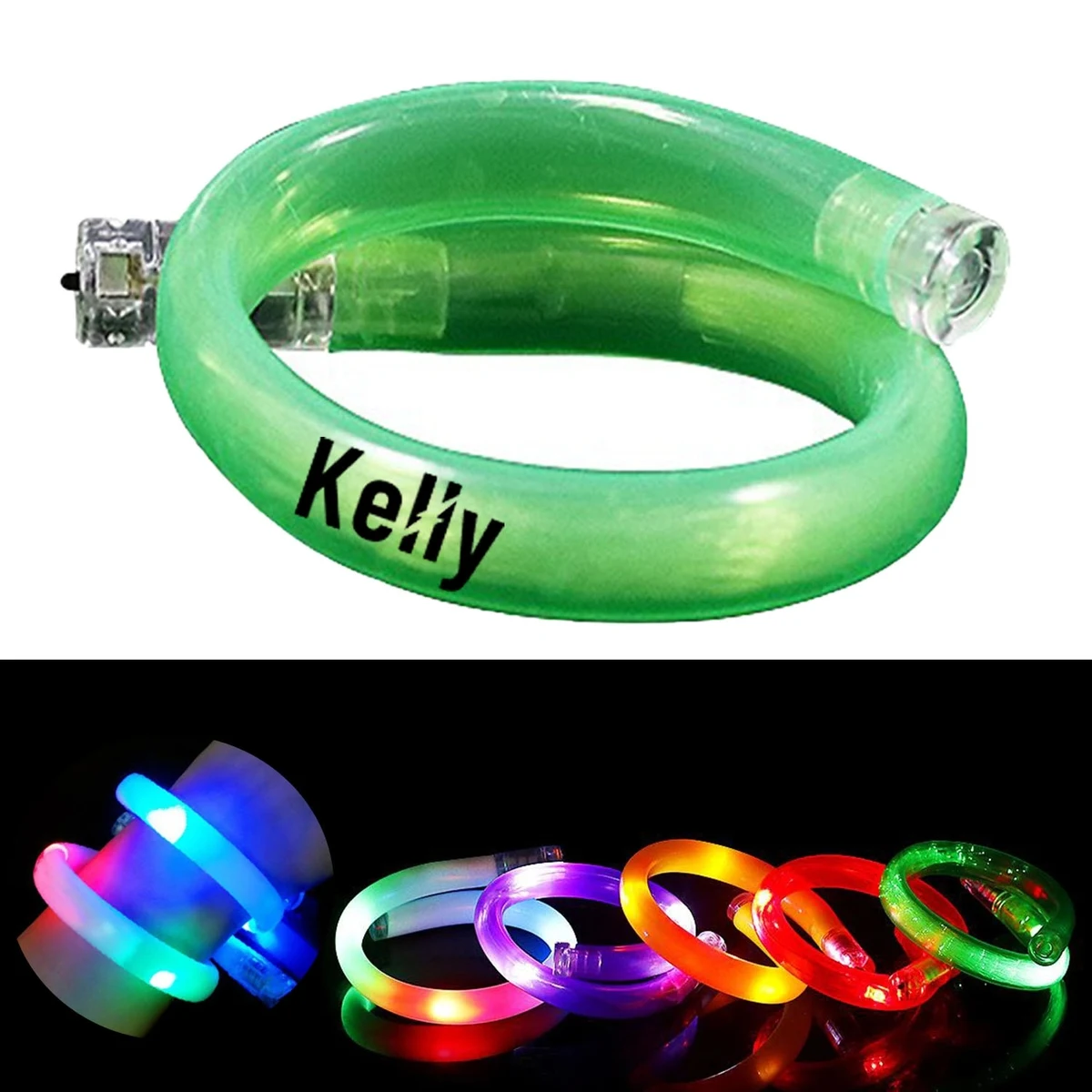 Led Coil Tube Bracelets 1
