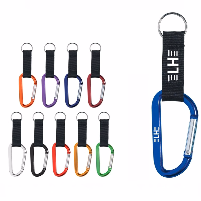Keychain Key Strap With Aluminum Carabiner