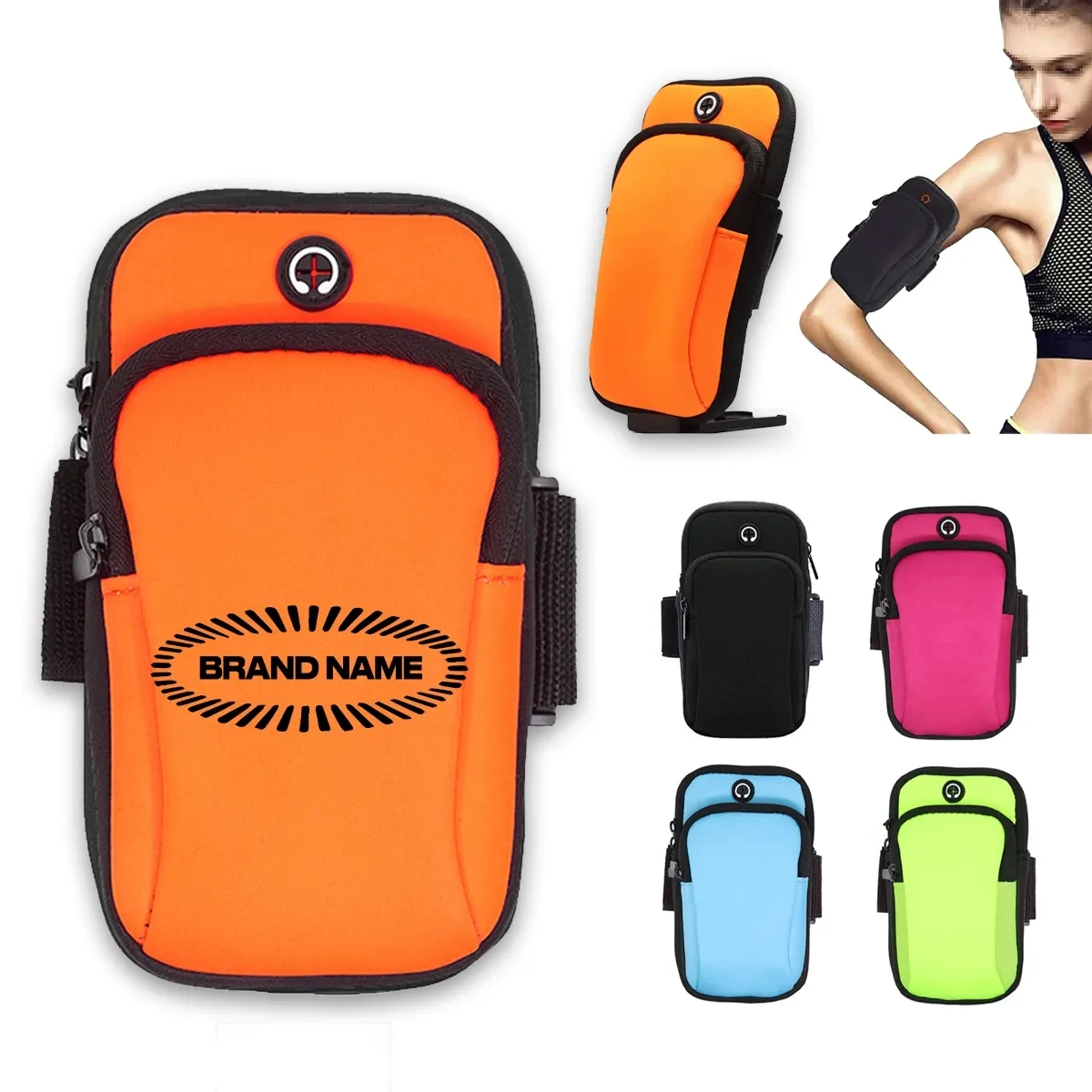 Fitness Arm Band Outdoor Sports Arm Storage Pouch Running 1