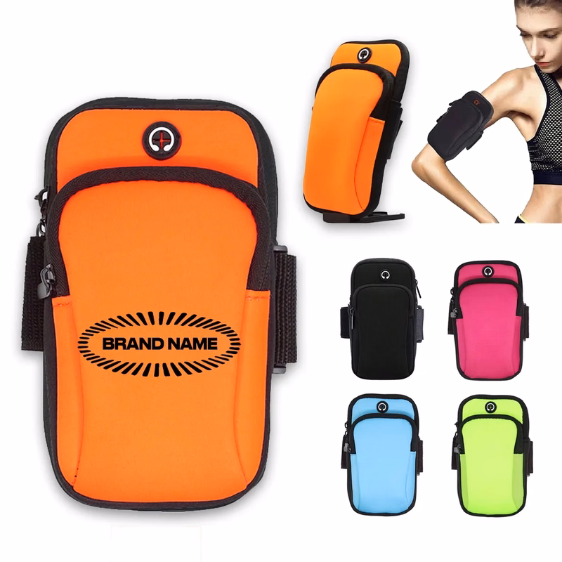 Fitness Arm Band Outdoor Sports Arm Storage Pouch Running
