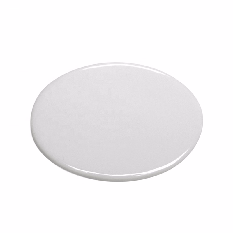 Ceramic Oval 4 " L x 3" Dye Sublimation White Tile Heat Pres