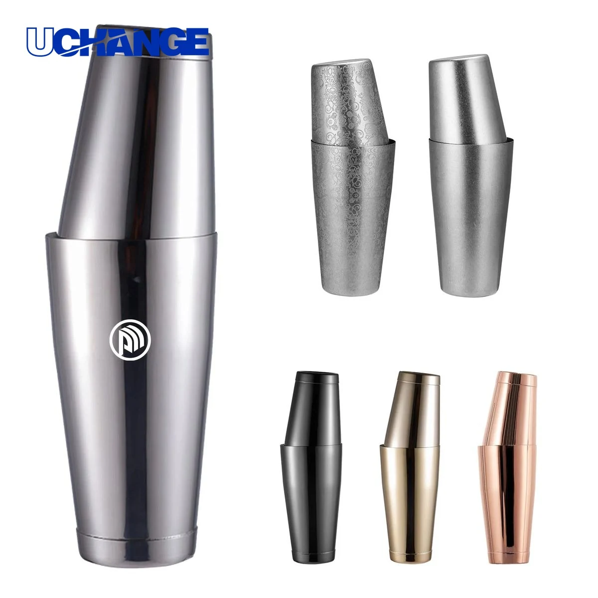 Custom 304 Stainless Steel Boston Shaker 1