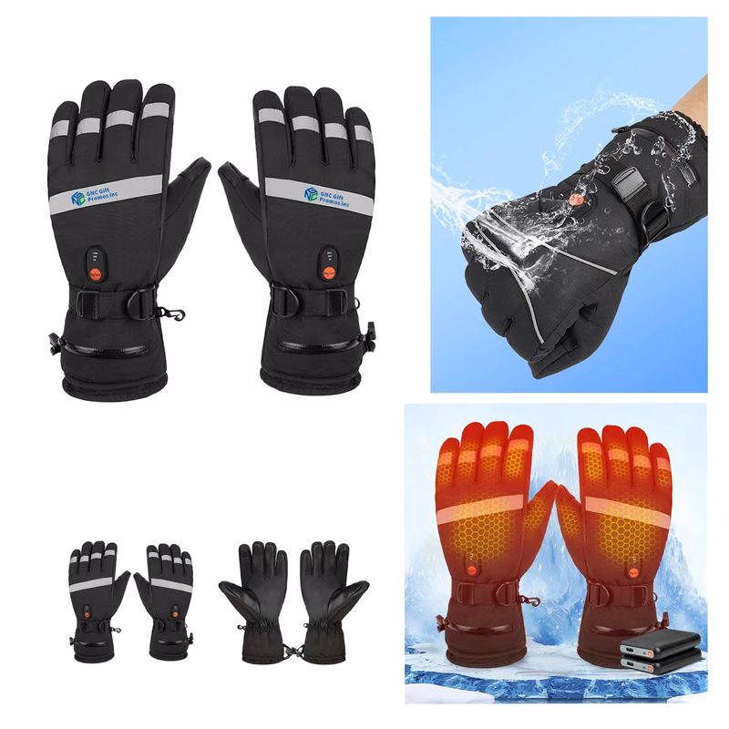 Warm Gloves With Built-In Heaters Can Touch Screens