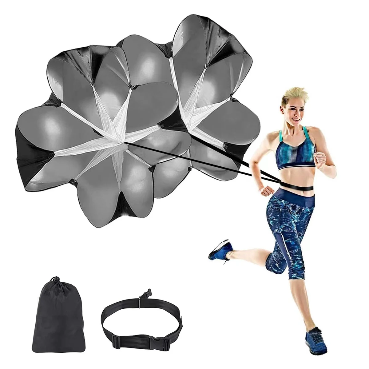 Running Speed Training Resistance Parachute 1