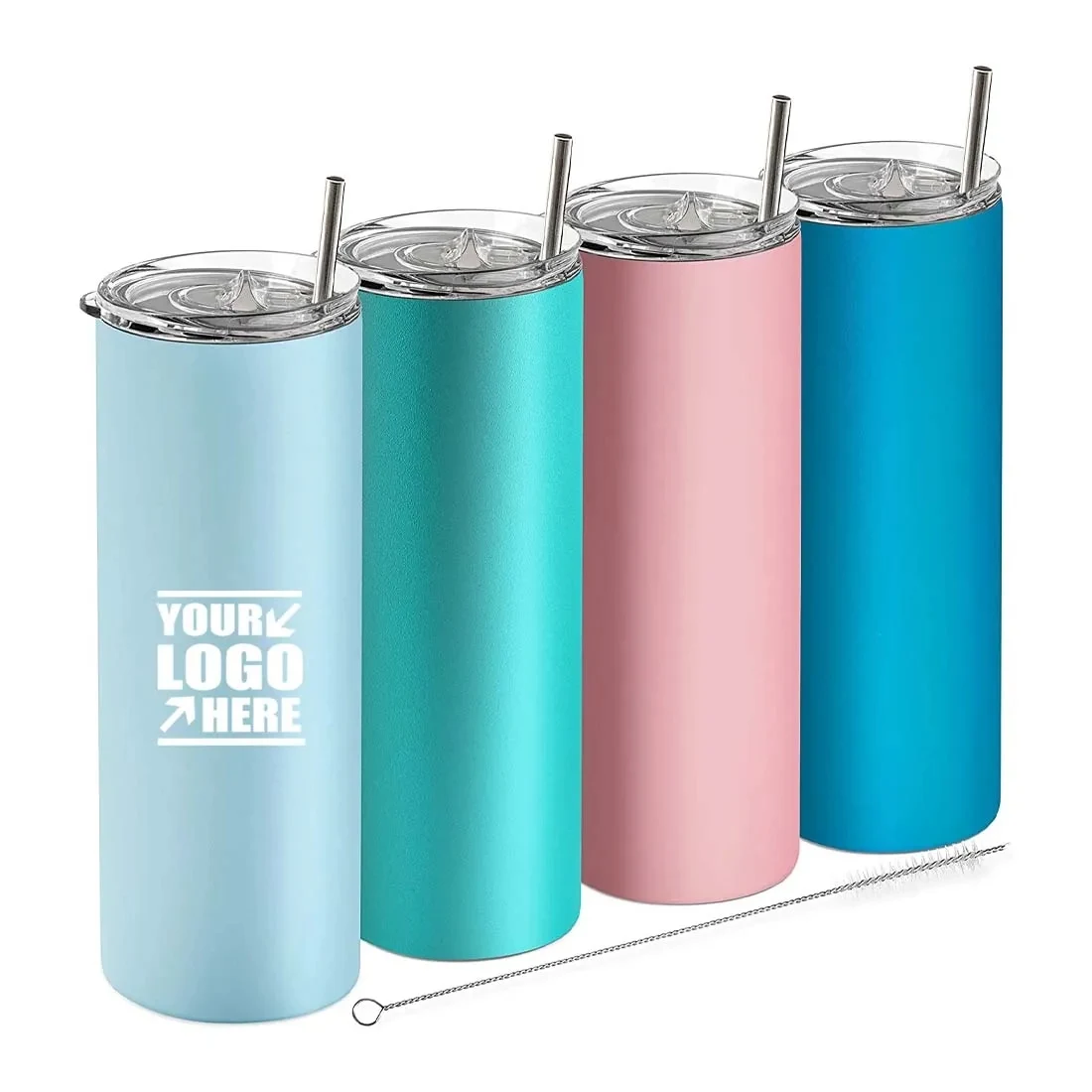 20 Oz Sublimation Skinny Stainless Steel Tumbler 1