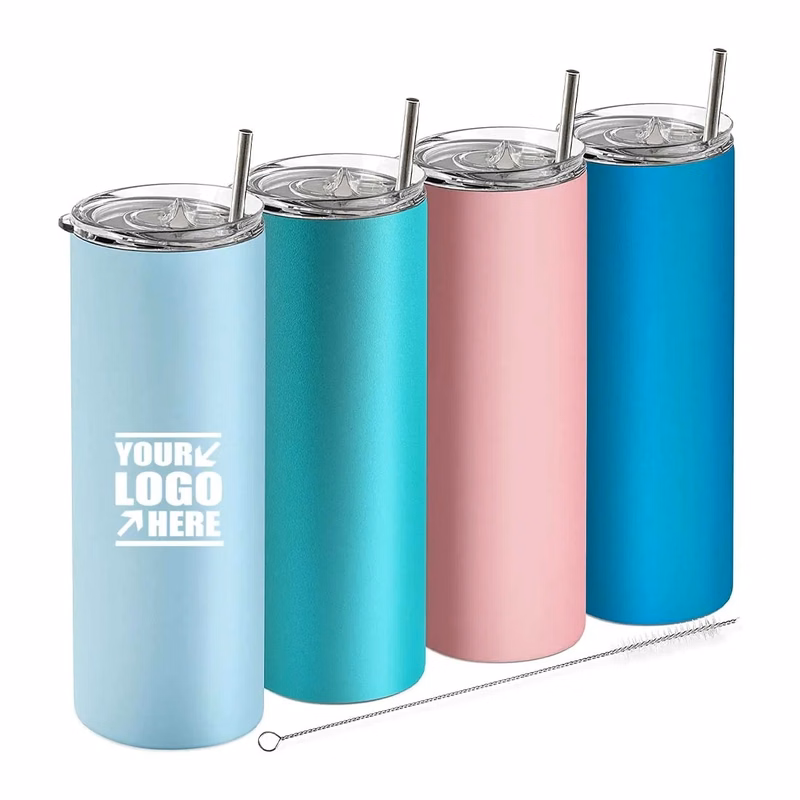 20 Oz Sublimation Skinny Stainless Steel Tumbler