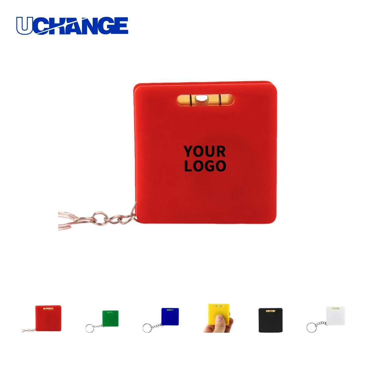 Square Body Tape Measure Keychain Tool 1