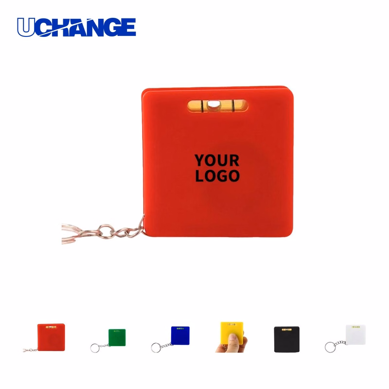 Square Body Tape Measure Keychain Tool
