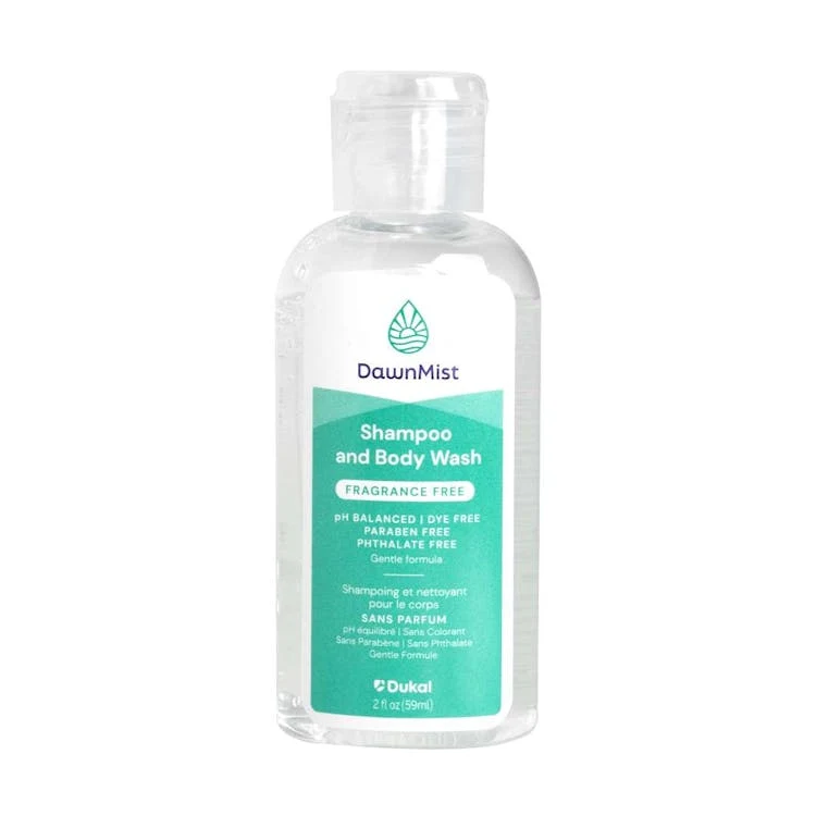 DawnMist Shampoo and Body Wash Fragrance Free - 2 oz 1