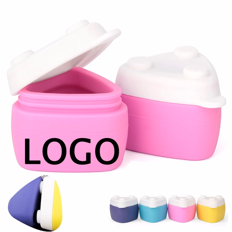 Silicone Travel Pill Organizer Jar & Jewelry Container