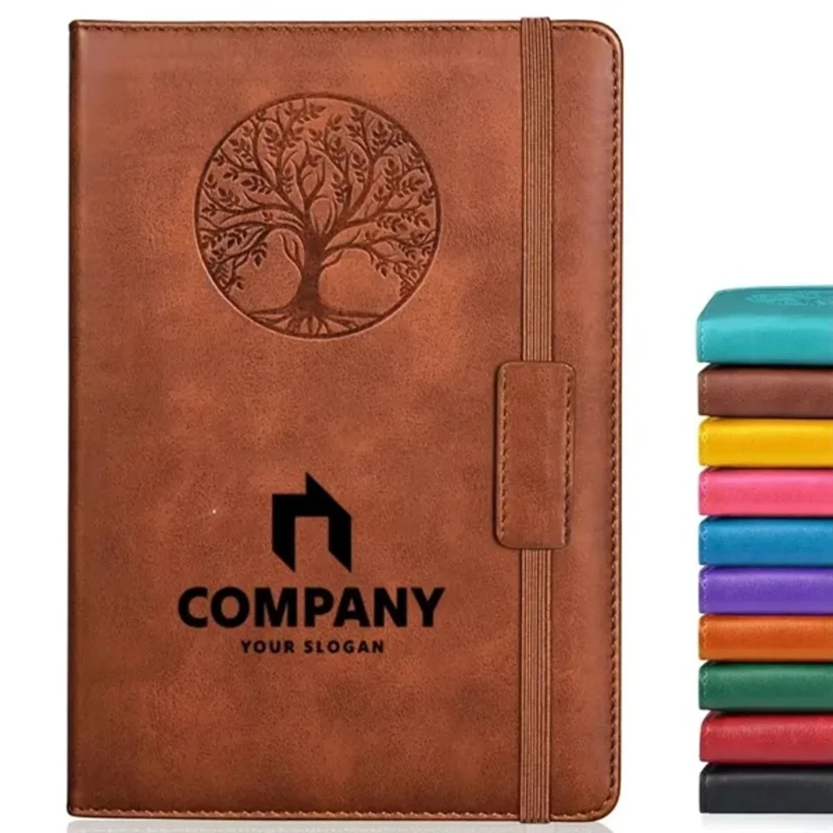 A5 Hardcover Leather Notebook
1