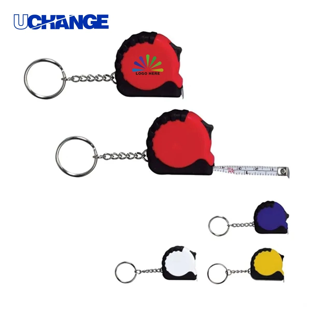 Mini Grip Tape Measure Keychain 1