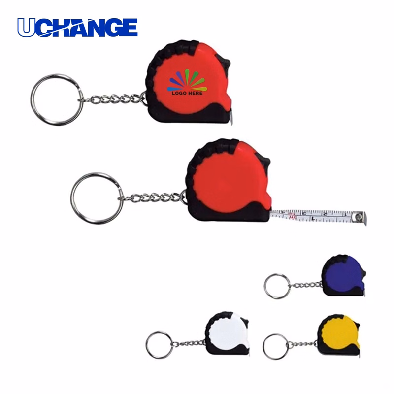 Mini Grip Tape Measure Keychain