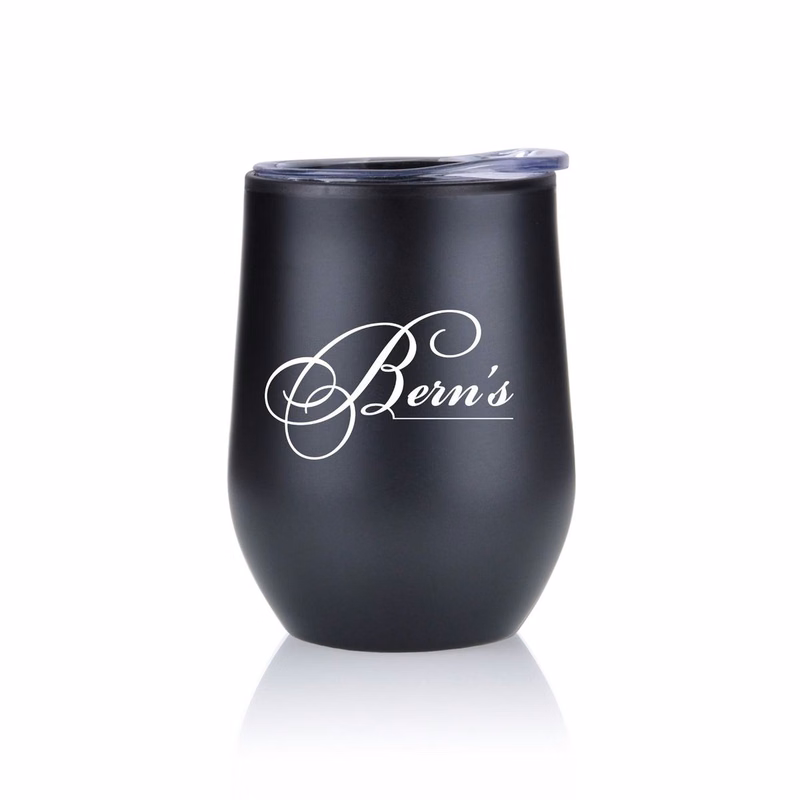12 Oz. Lucca Ounce Stainless Wine Tumbler
