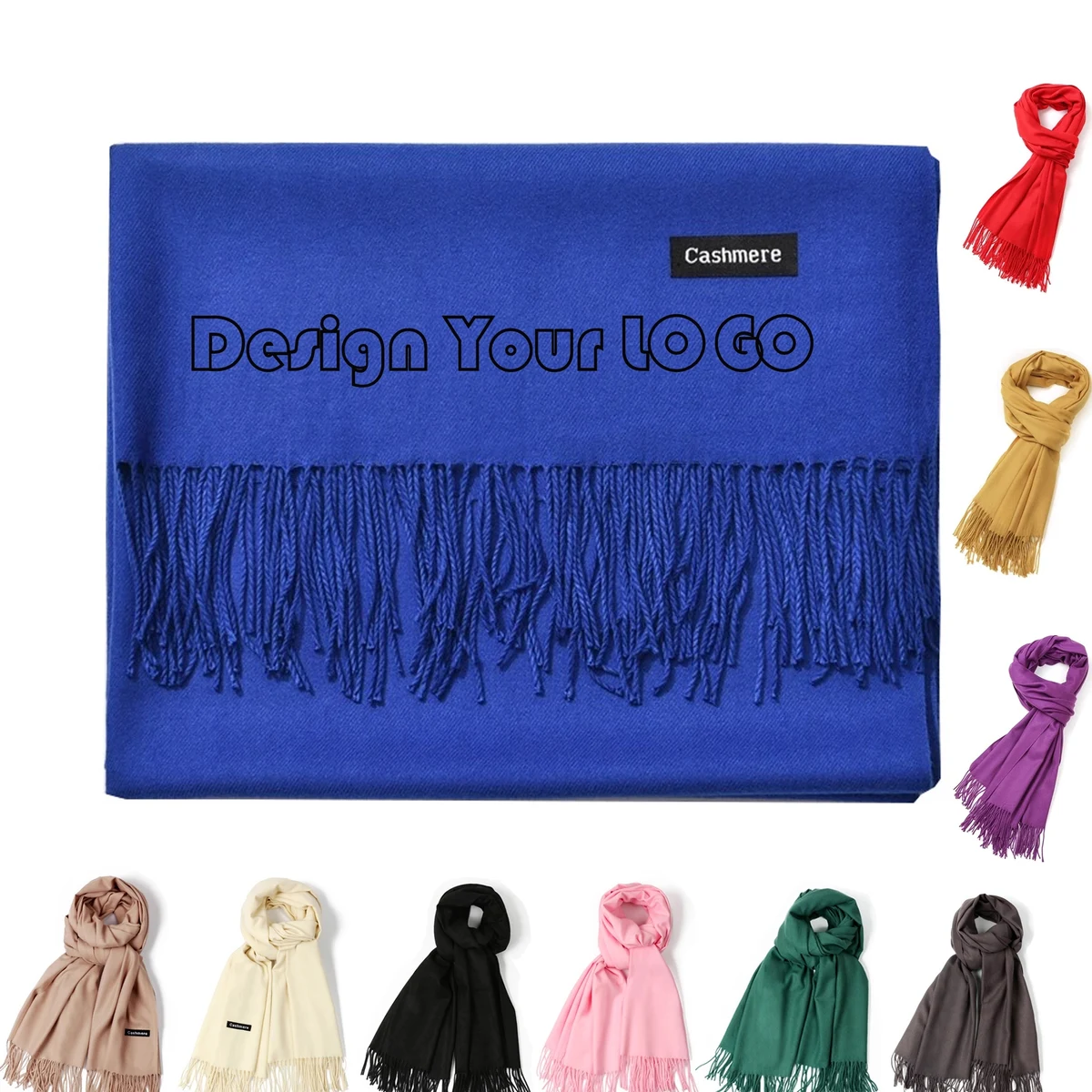Scarf Classic Tassel Wrap 1