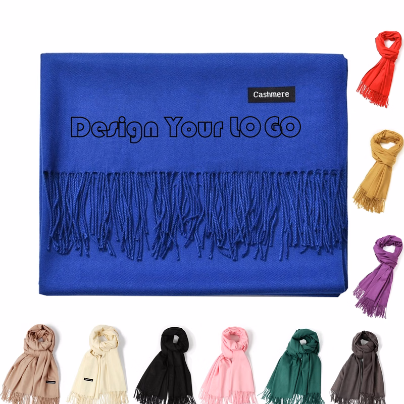 Scarf Classic Tassel Wrap