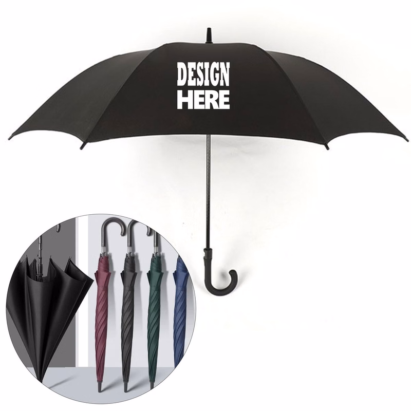 Button Auto Open Golf Umbrella