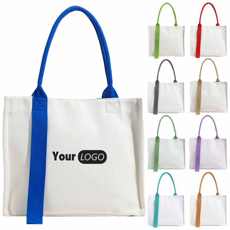 Canvas Simple Large Capacity Tote Bag