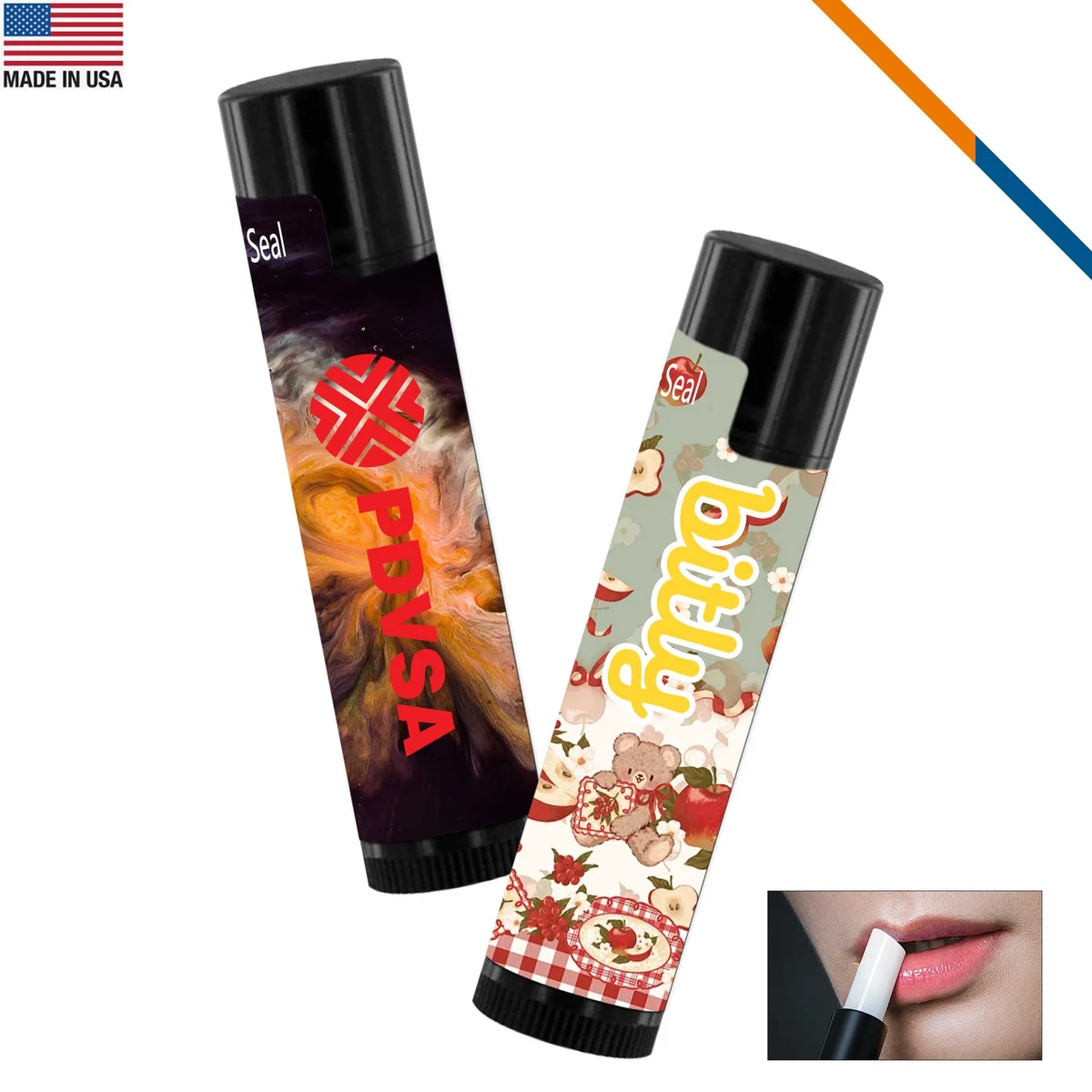LuvNat Black Tube Natural Lip Moisturizer 1