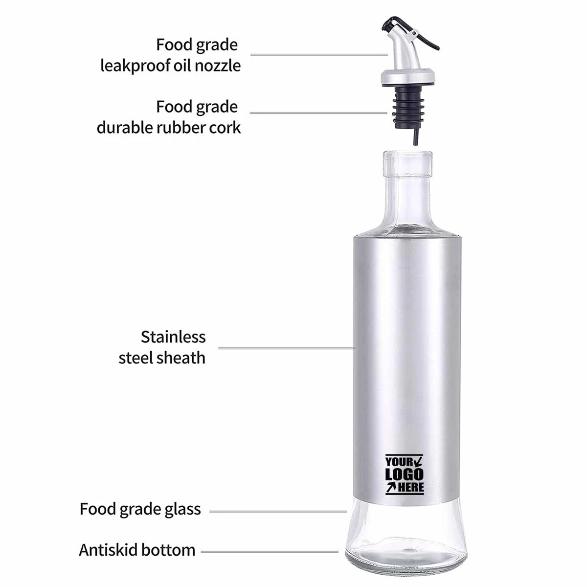 17 Oz Olive Oil Dispenser Bottle 1