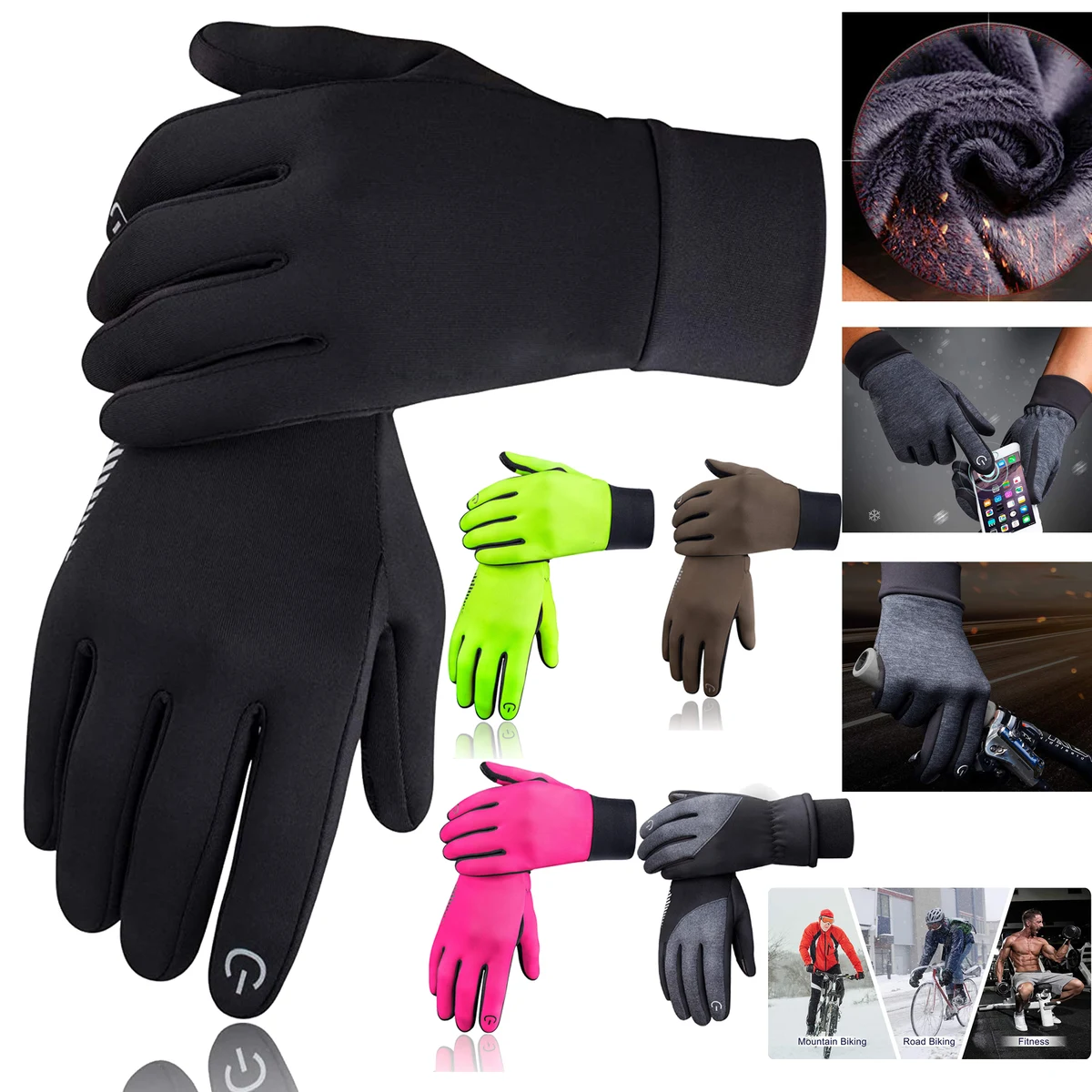 Men Women Touch Screen Winter Gloves 1