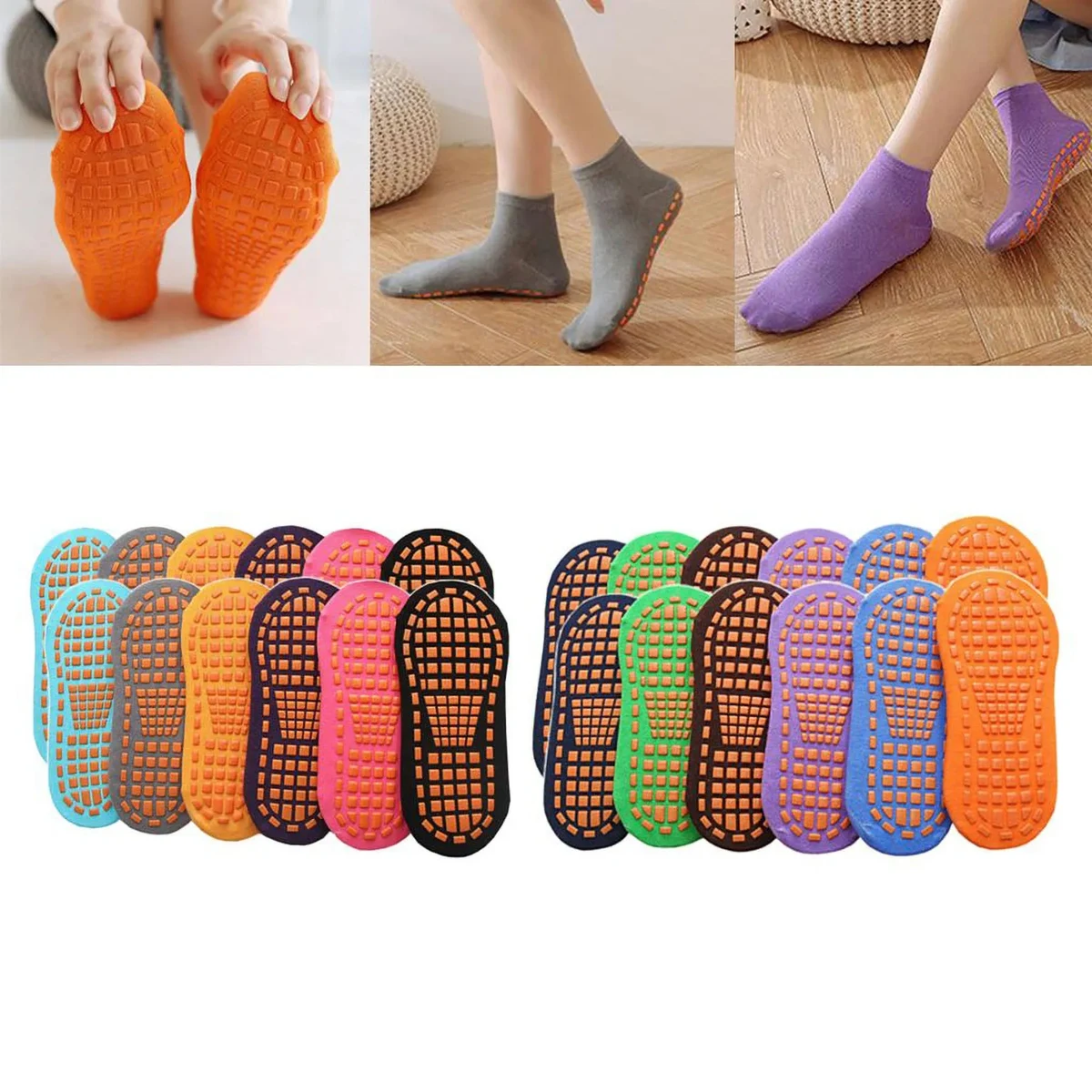 Trampoline Non Slip Sock 1
