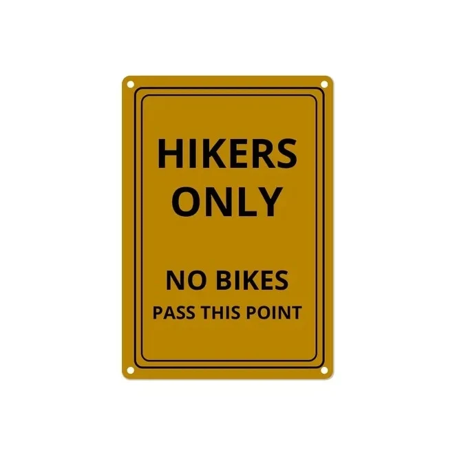 Custom Trail Markers Signs (1ft x 1ft/Sqft) 1