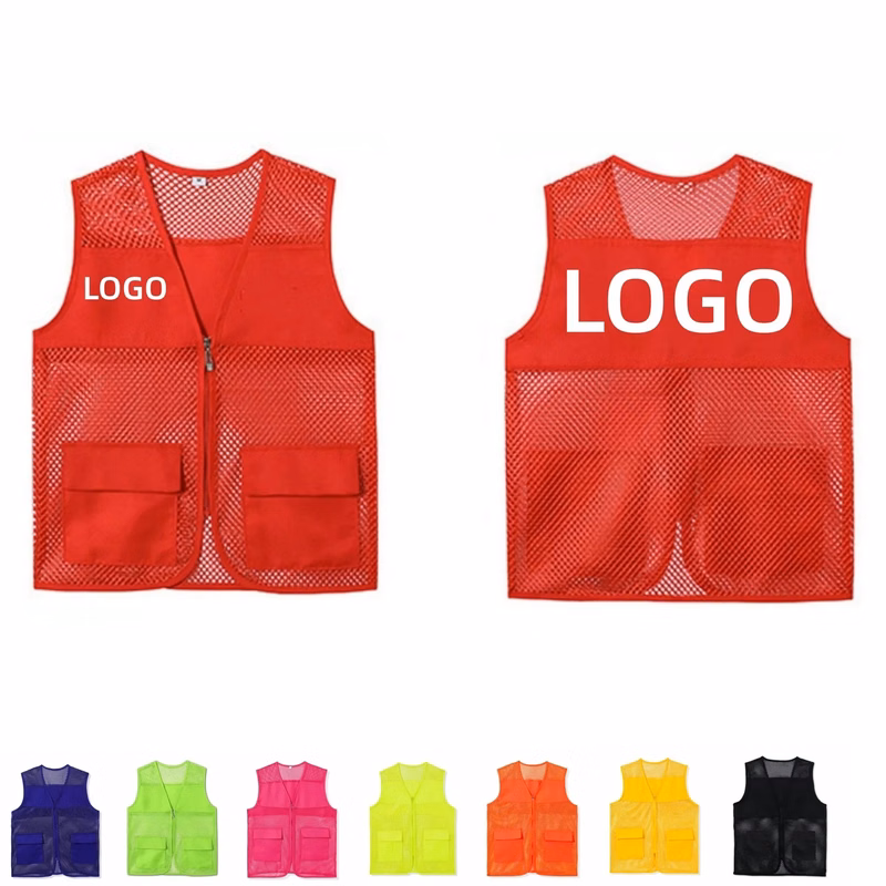 Supermarket Clerk Volunteer Advertising Vest Work Clothes