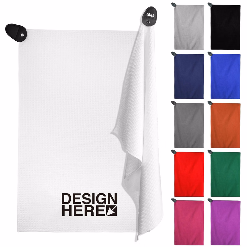 Magnetic Microfiber Golf Towels