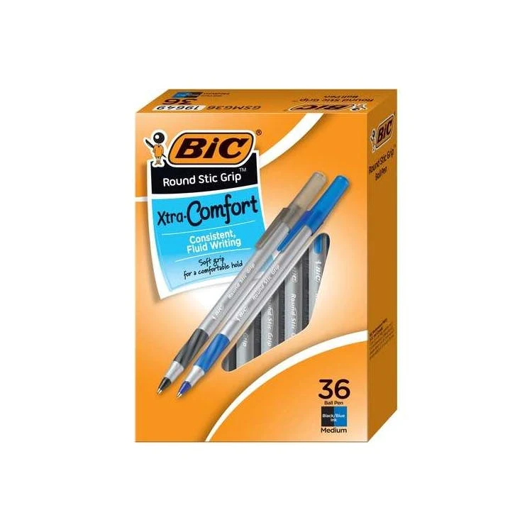 BIC Round Stic Ballpoint Pens - 2 Colors 36 Pack 1