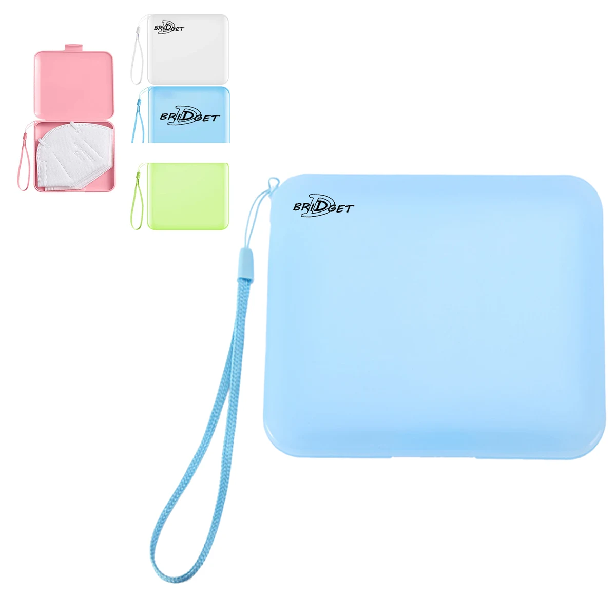 Dust-proof Antibacterial Plastic Face Mask Storage Case 1