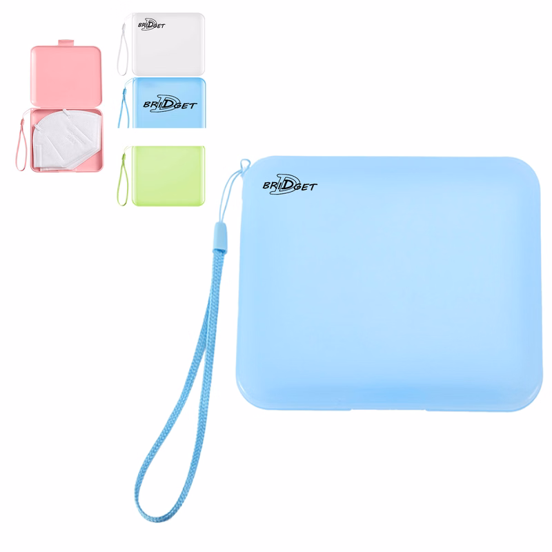 Dust-proof Antibacterial Plastic Face Mask Storage Case