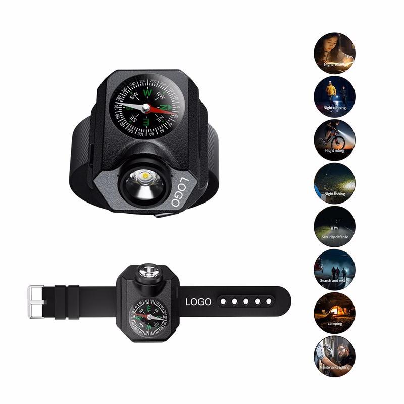 LED Wrist Compass Torch