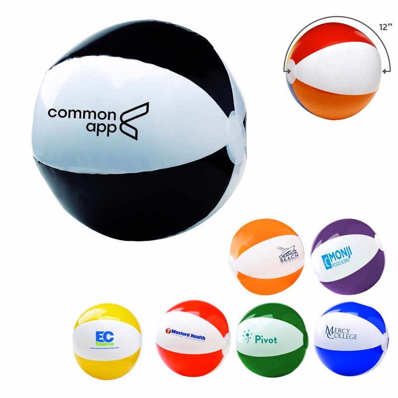 12" Two Tone Beach Ball