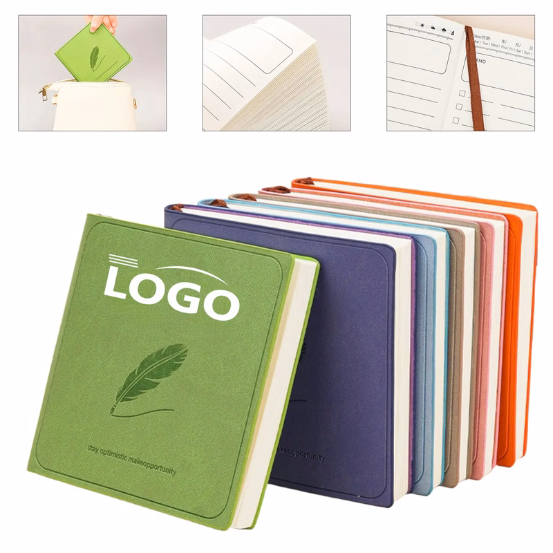 Custom A7 PU Notebook, Pocket Portable Planner