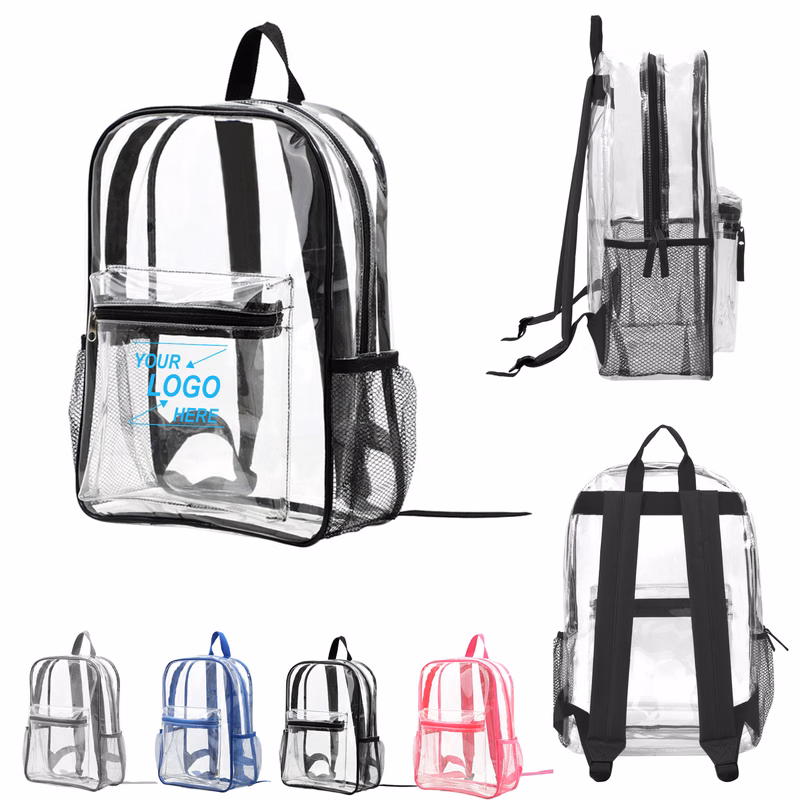 Clear Heavy Duty Transparent School Backpack
