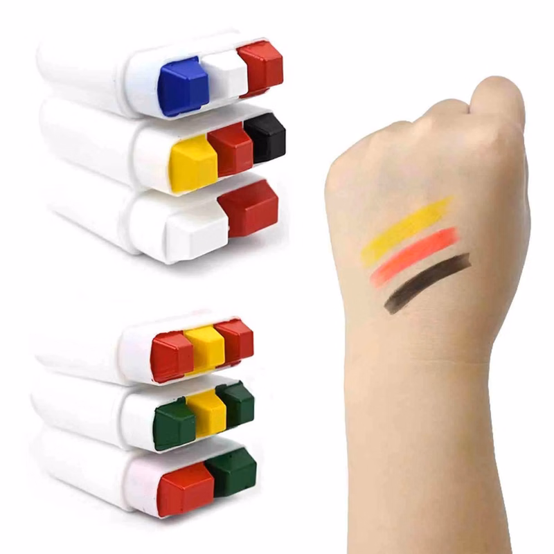 Football Fans Face Painting Set