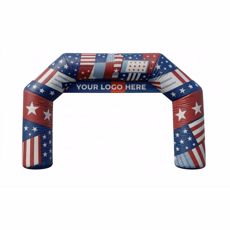 10' Cold Air Arch Hexagonal w/ Banner
