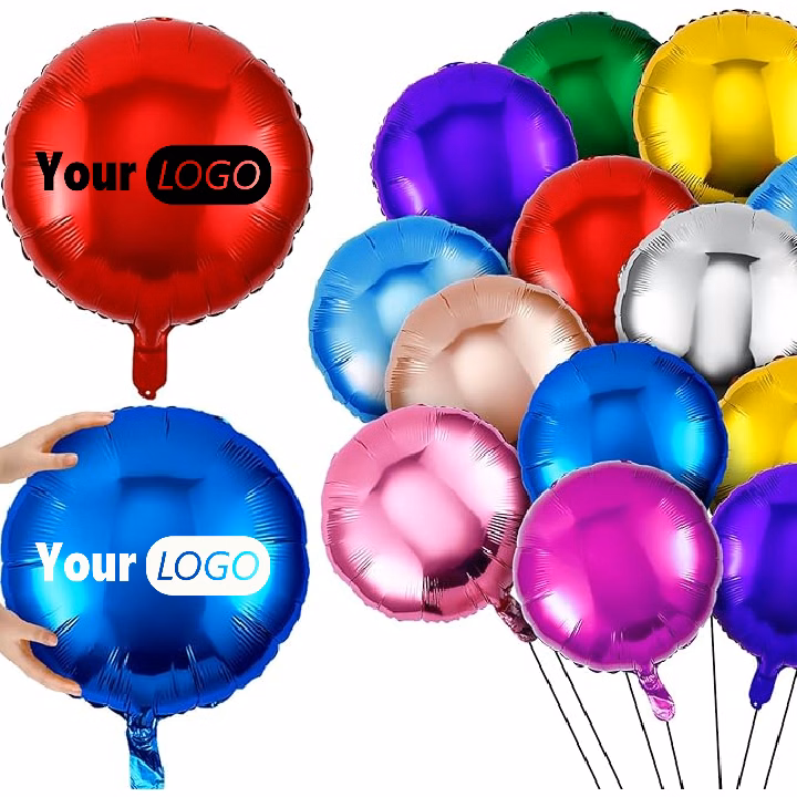 18 Inch Round Shape Foil Mylar Balloon