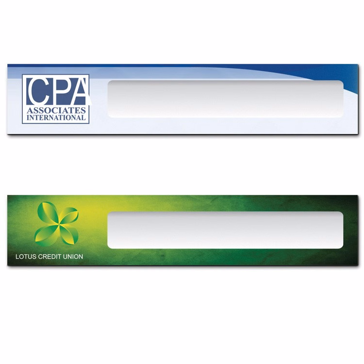The Plato full color reusable name plate. 2"x10"