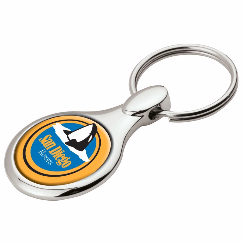 Apparier Round Keyring