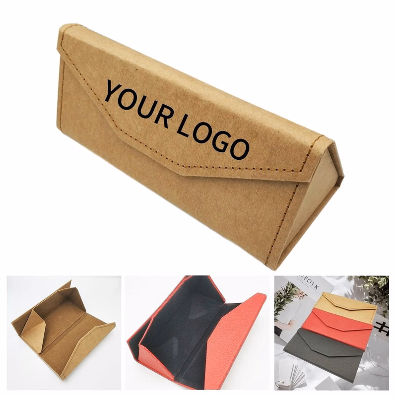 Magnetic Folding Eyeglass Case for Travel Use