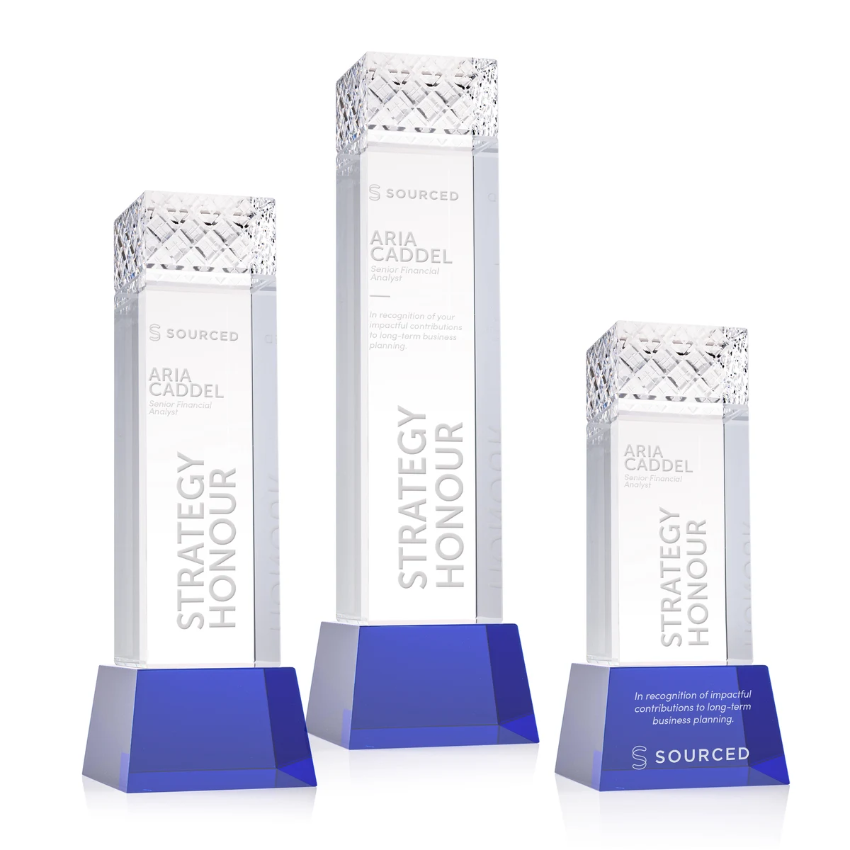 Velson Award on Base - Blue 1