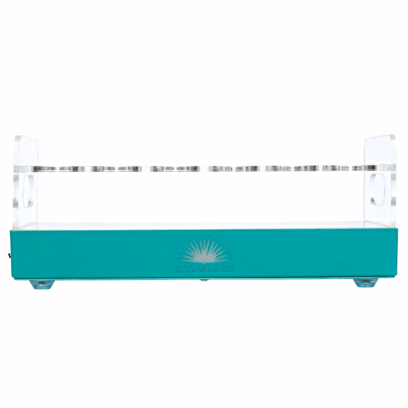 Rectangular Metal LED Shot Tray